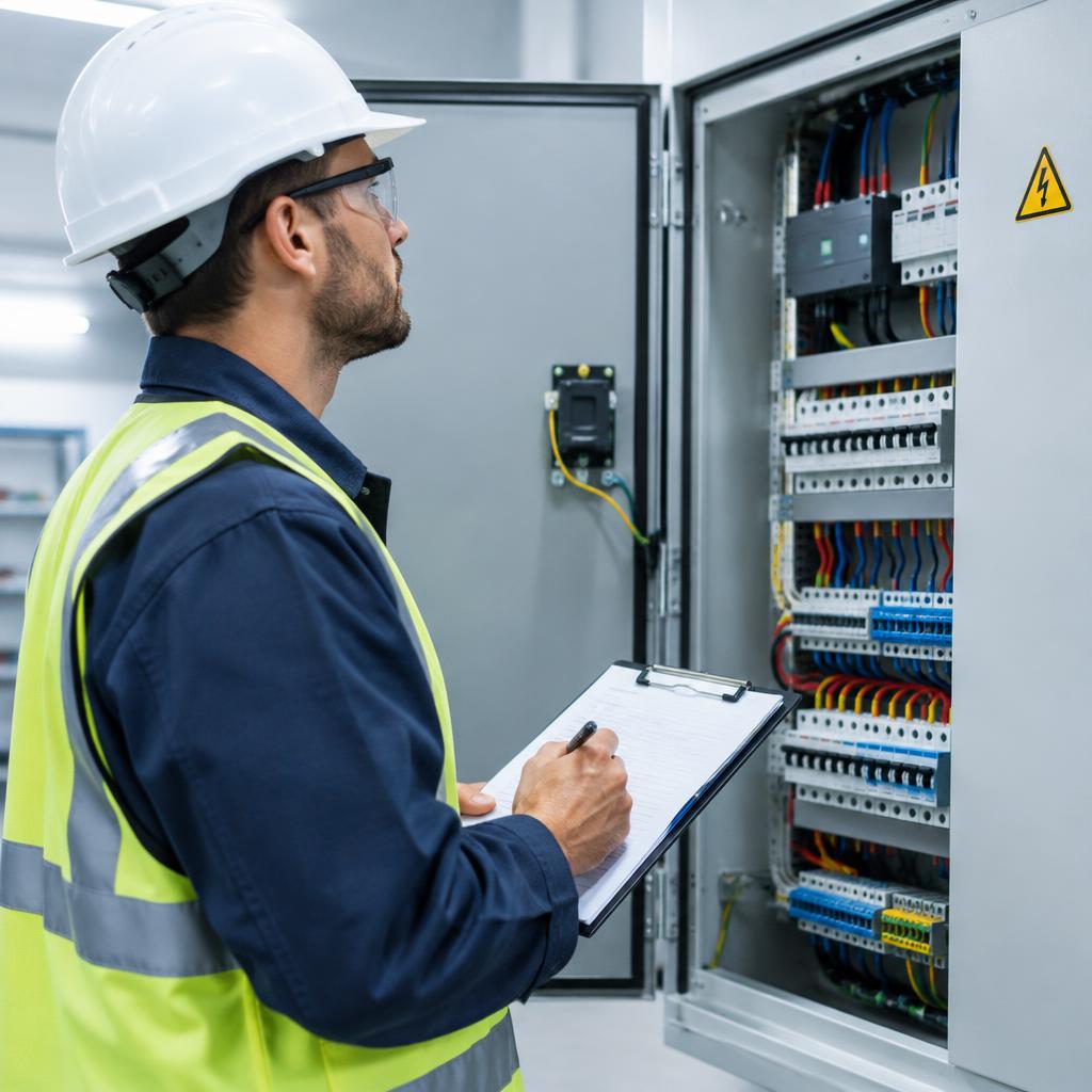 Keuring van een elektrische installatie
