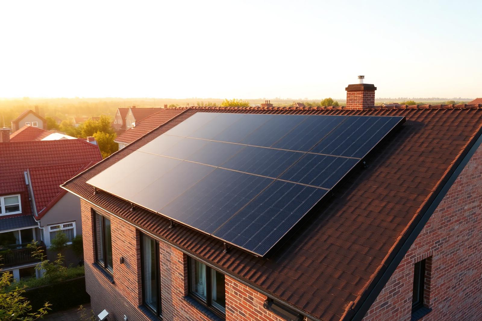 Zonnepaneleninstallatie voor particuliere woning in Breda